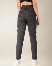 Cargar imagen en el visor de la galería, JEAN MOM FIT RIGIDO TIRO ALTO 4118