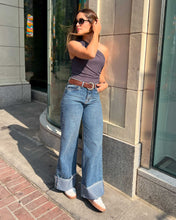 Cargar imagen en el visor de la galería, JEAN WIDE LEG RIGIDO TIRO ALTO 4262