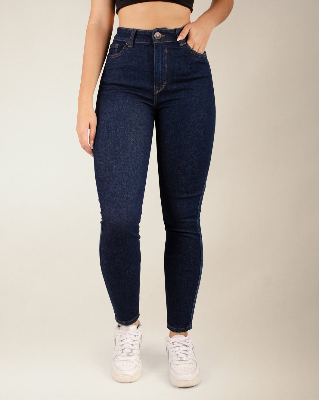 JEAN SKINNY STRETCH TIRO ALTO 4170