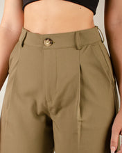 Cargar imagen en el visor de la galería, PANTALON  MOM FIT STRETCH TIRO ALTO OLIVA  4175

