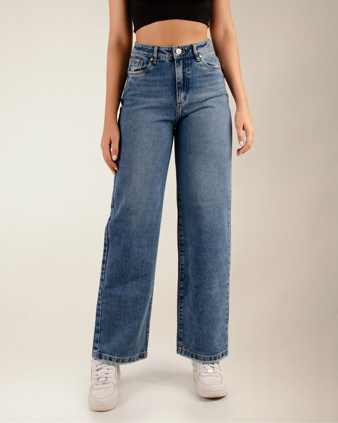 JEAN STRAIGHT RIGIDO TIRO ALTO 4195