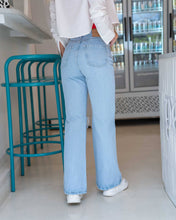 Cargar imagen en el visor de la galería, JEAN MOM FLARE RIGIDO TIRO ALTO 4196
