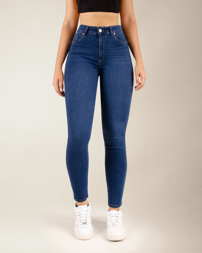 JEAN SKINNY STRETCH TIRO ALTO 4212