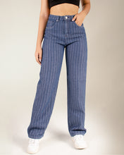 Cargar imagen en el visor de la galería, PANTALON STRAIGHT LENGHT RIGIDO TIRO ALTO 4223
