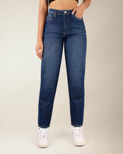 Cargar imagen en el visor de la galería, JEAN MOM FIT RIGIDO TIRO ALTO 4235
