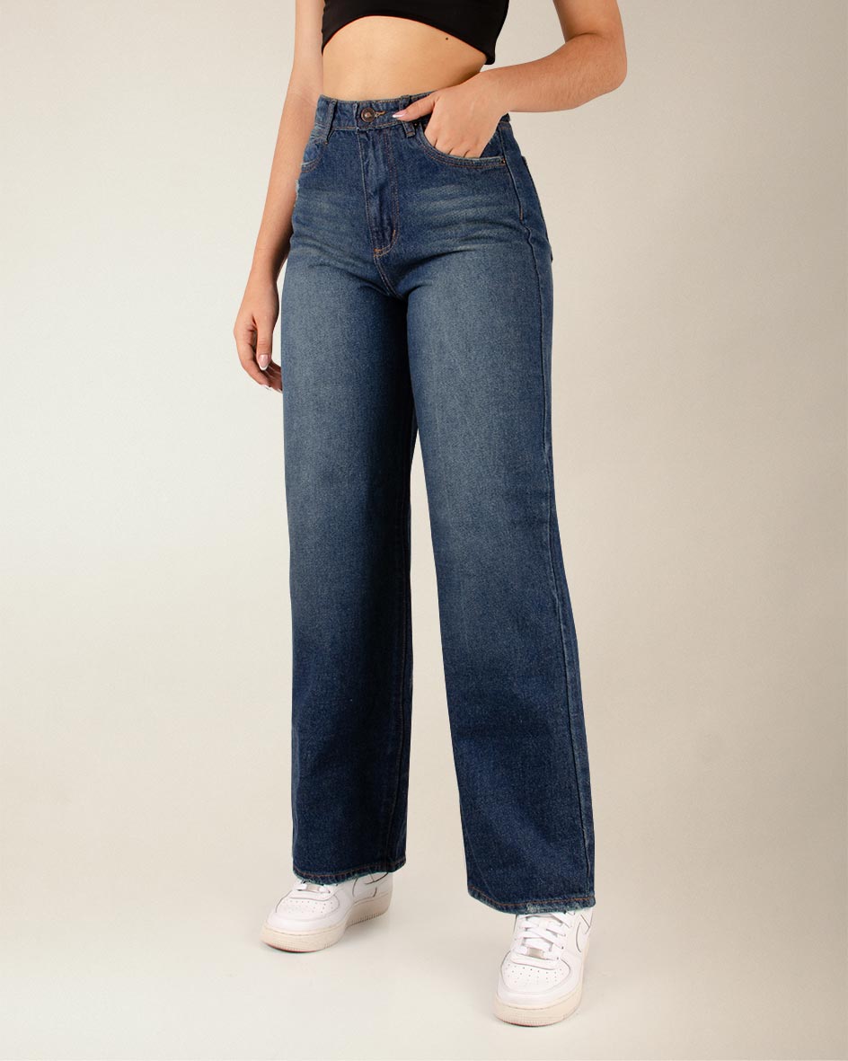 JEAN STRAIGHT RIGIDO TIRO ALTO 4238