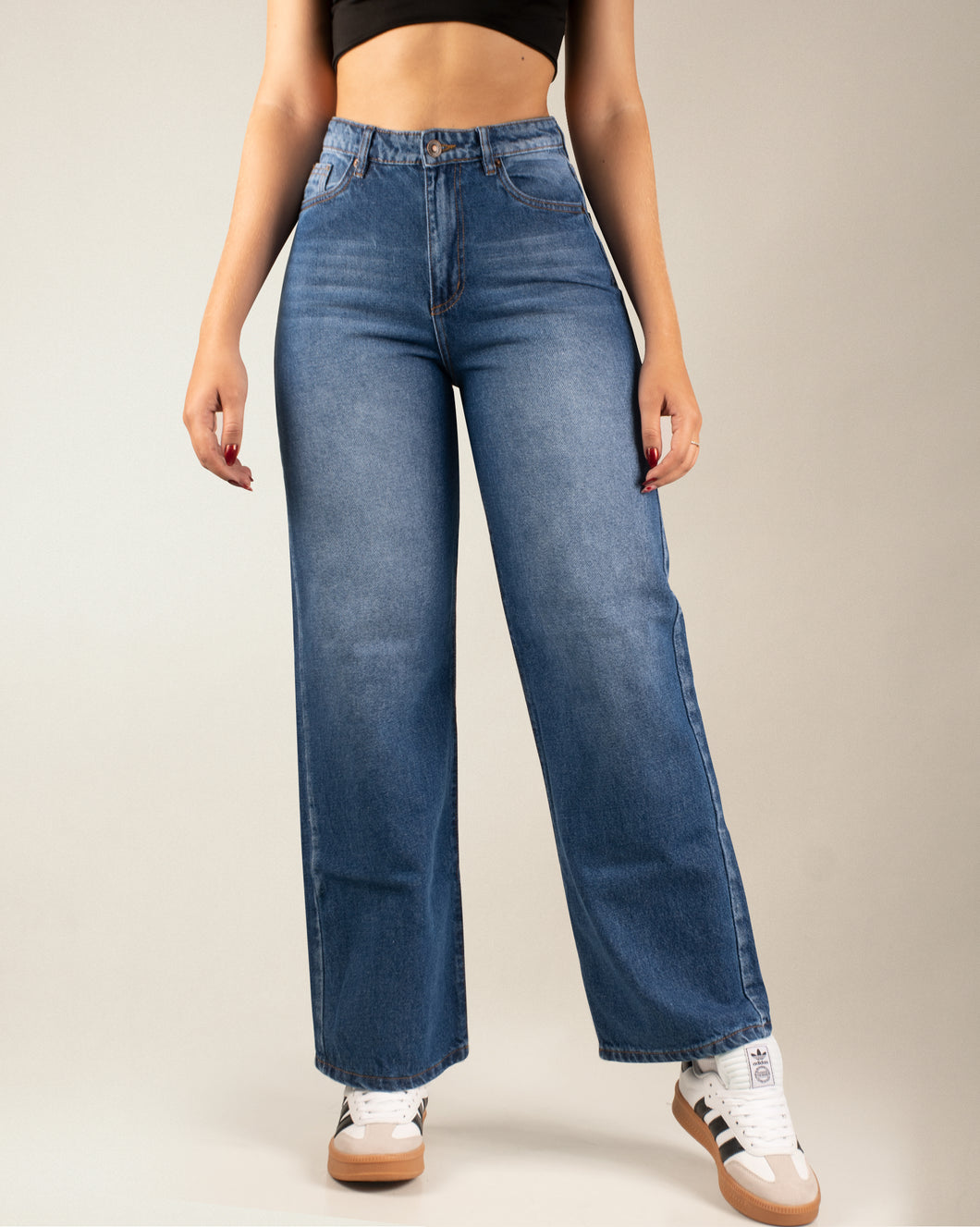 JEAN STRAIGHT RIGIDO TIRO ALTO 4239