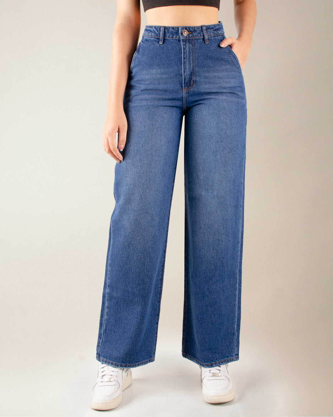 JEAN STRAIGHT RIGIDO TIRO ALTO 4240