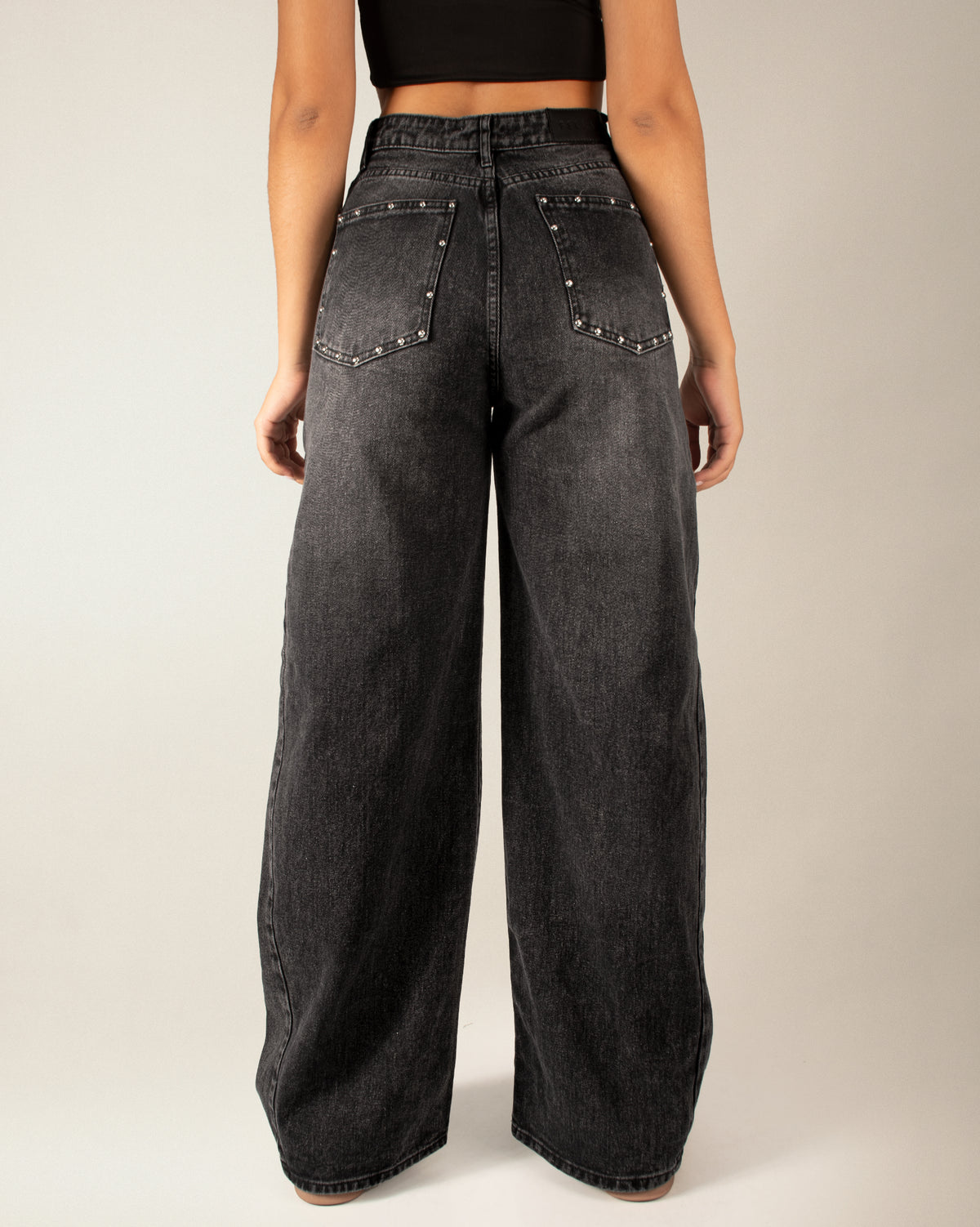 JEAN WIDE LEG RIGIDO TIRO ALTO 4269