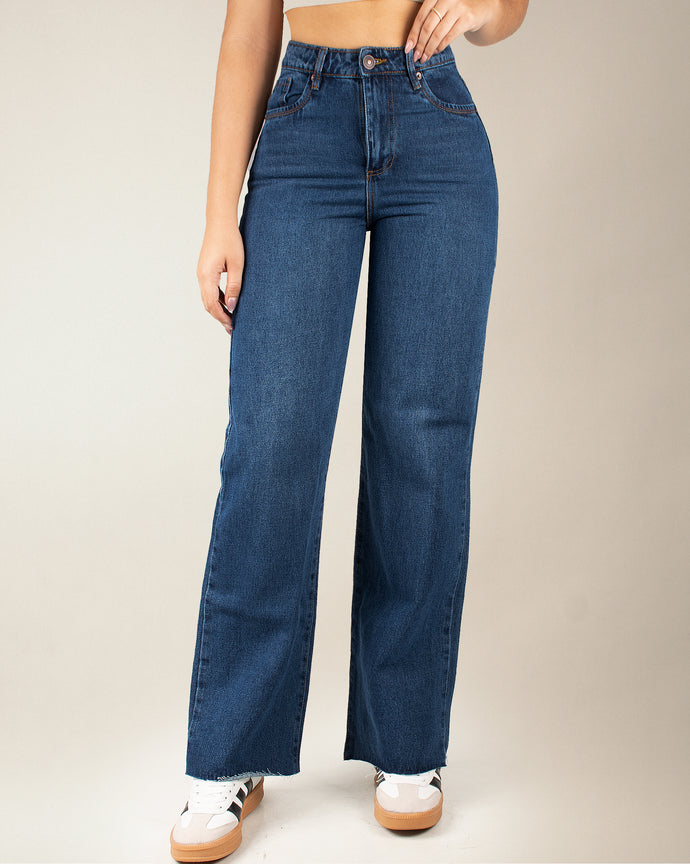 JEAN STRAIGHT RIGIDO TIRO ALTO 4277