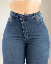Cargar imagen en el visor de la galería, JEAN MOM FLARE RIGIDO TIRO ALTO 4279
