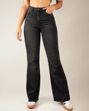 Cargar imagen en el visor de la galería, JEAN MOM FLARE STRETCH TIRO ALTO 4284
