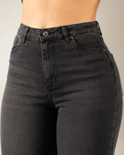 Cargar imagen en el visor de la galería, JEAN MOM FLARE STRETCH TIRO ALTO 4284
