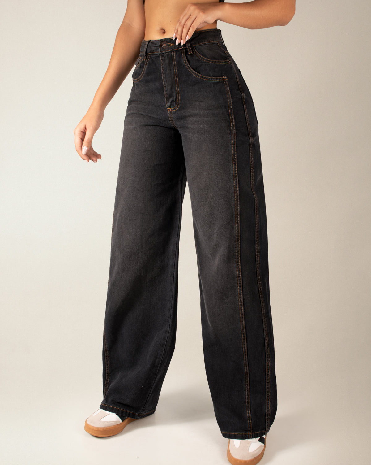 JEAN STRAIGHT LENGTH TIRO MEDIO 4338