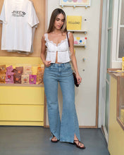 Cargar imagen en el visor de la galería, JEAN MOM FLARE RIGIDO TIRO ALTO 4266
