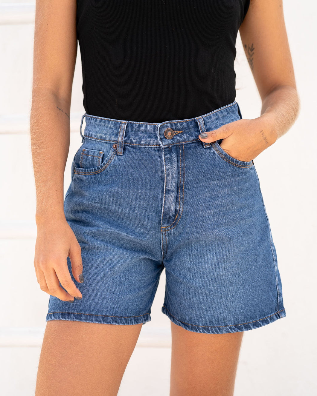 SHORT RIGIDO TIRO ALTO 4214